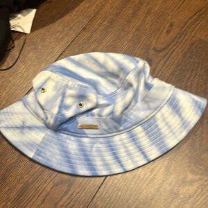 Blue Tie dye Bucket Hat